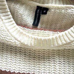 Super Cute Cropped Fall sweater womens M